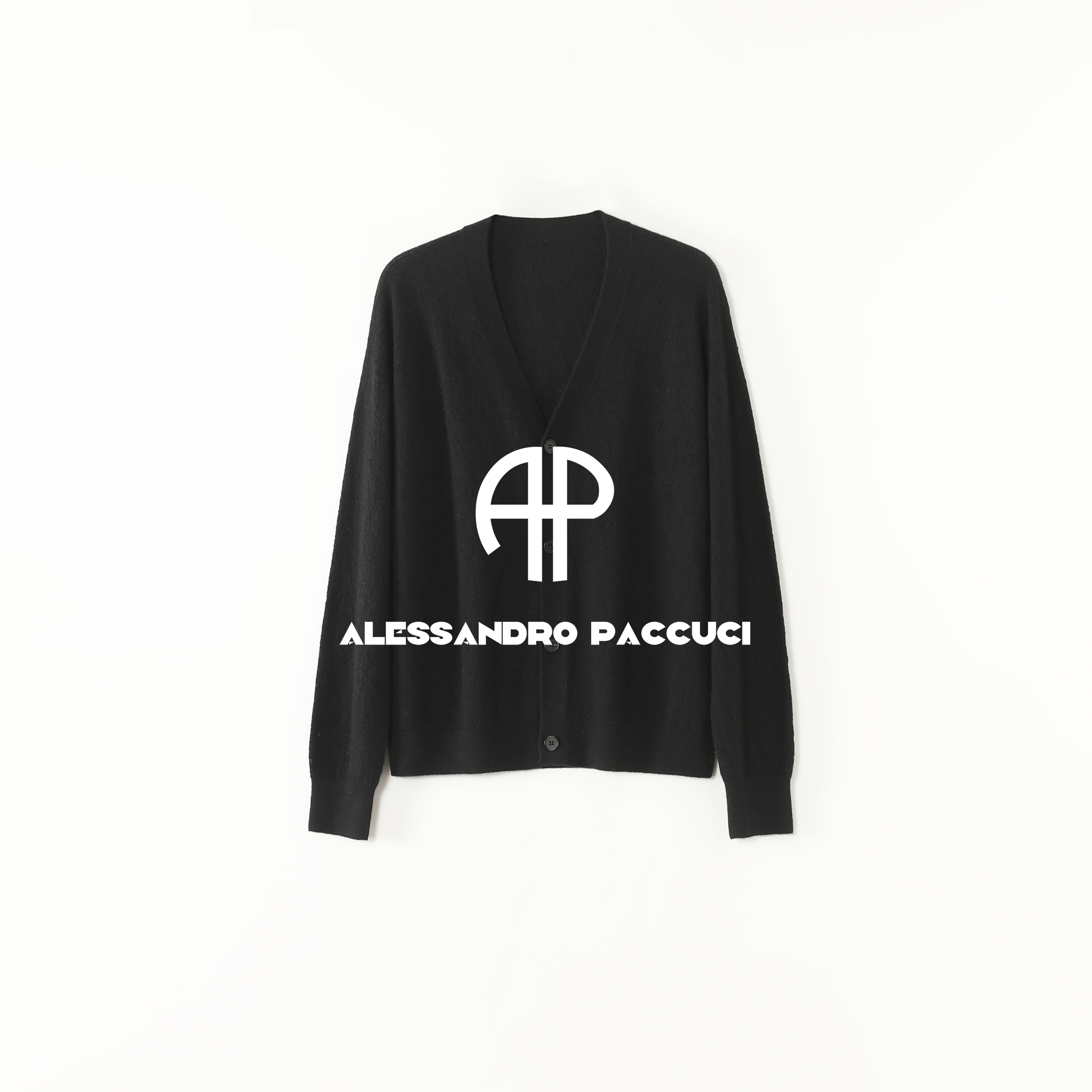 AP洛哥53185SK精纺100羊绒V领细腻多色时尚百搭针织开衫