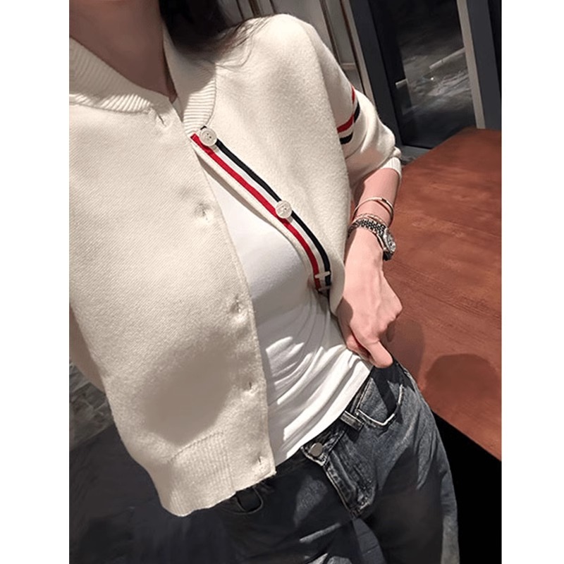 毛衣外套女2025新款爆款早春季针织开衫休闲韩系穿搭小香短款上衣