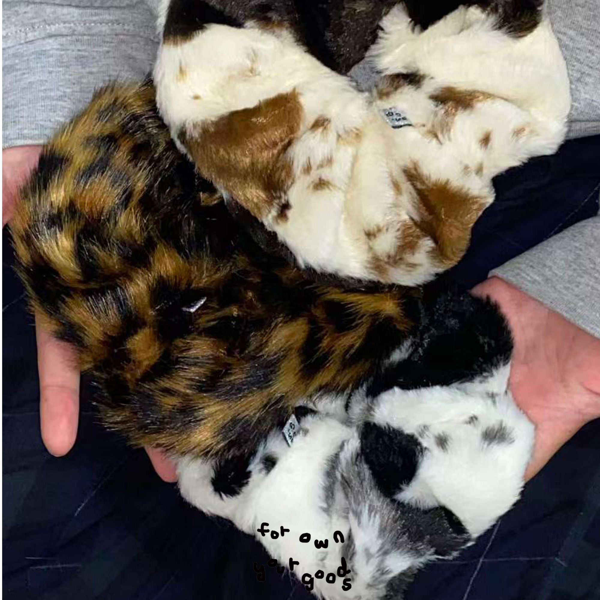 FYOGS｜秋冬毛绒环保皮草大肠发圈