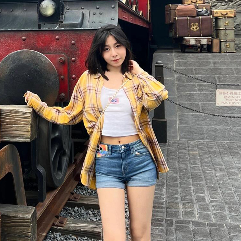 6187显瘦好看防晒衬衫