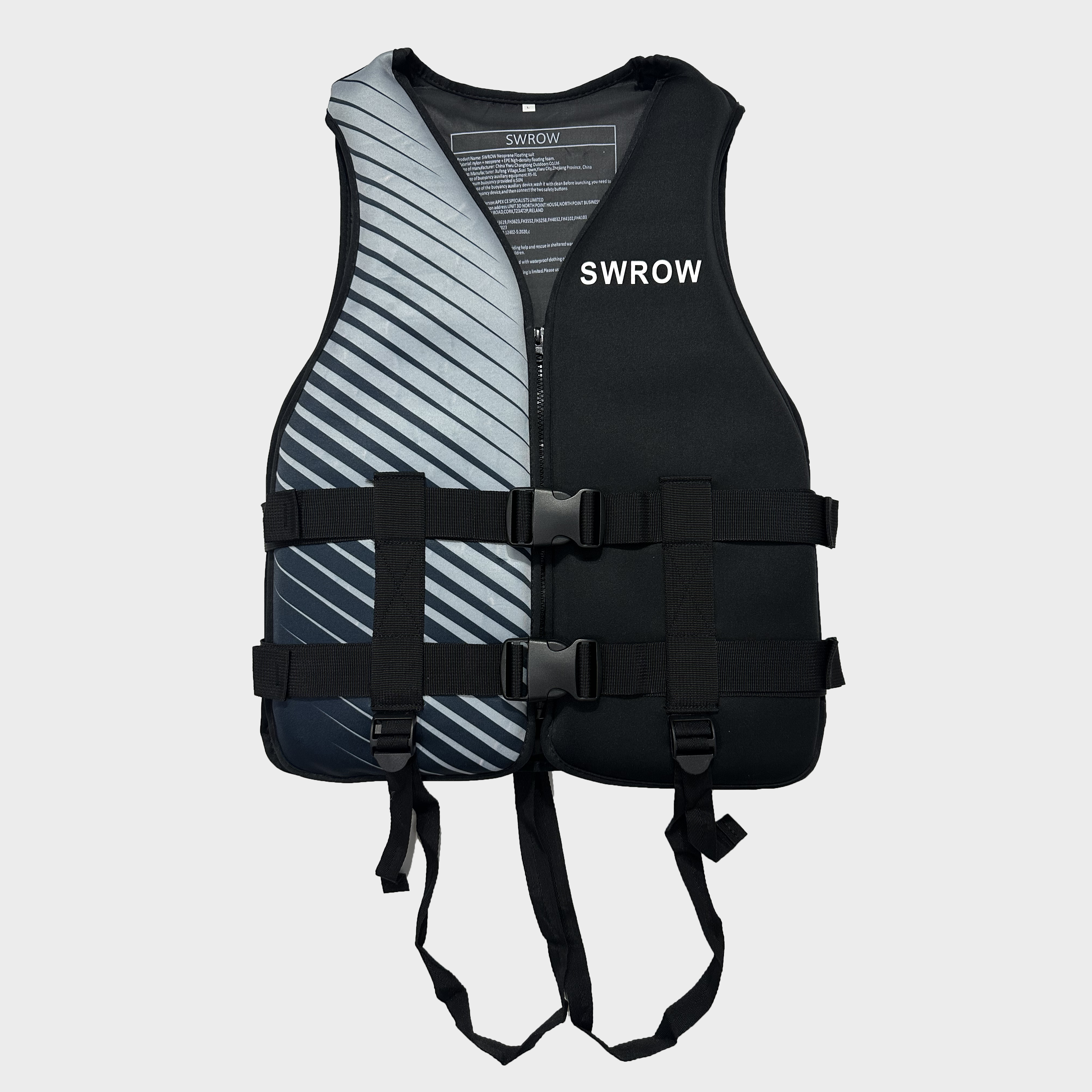 成人儿童船用水域救援轻薄游泳时尚矶钓海钓马甲腰带便携式救生衣