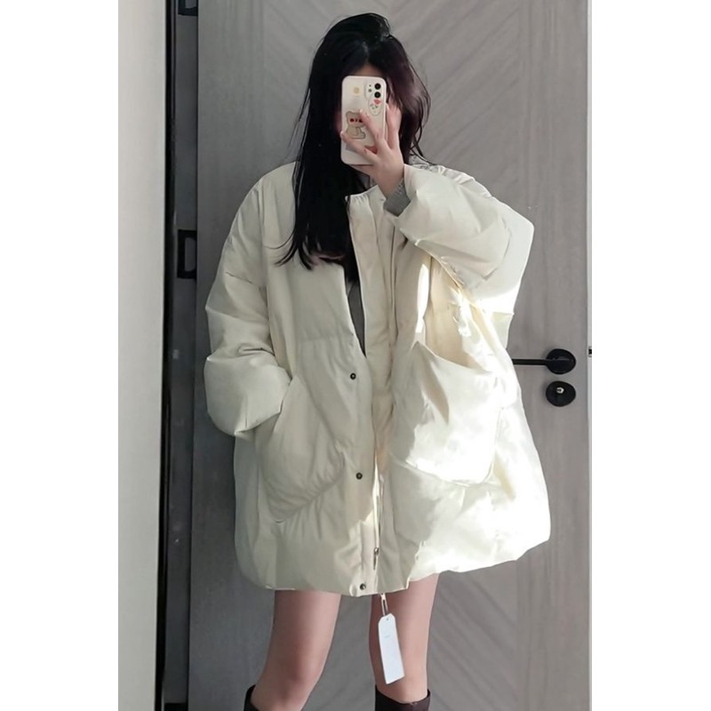 奥特莱斯清仓棉服女秋冬季2025新款加厚韩版韩版短款加厚棉服外套