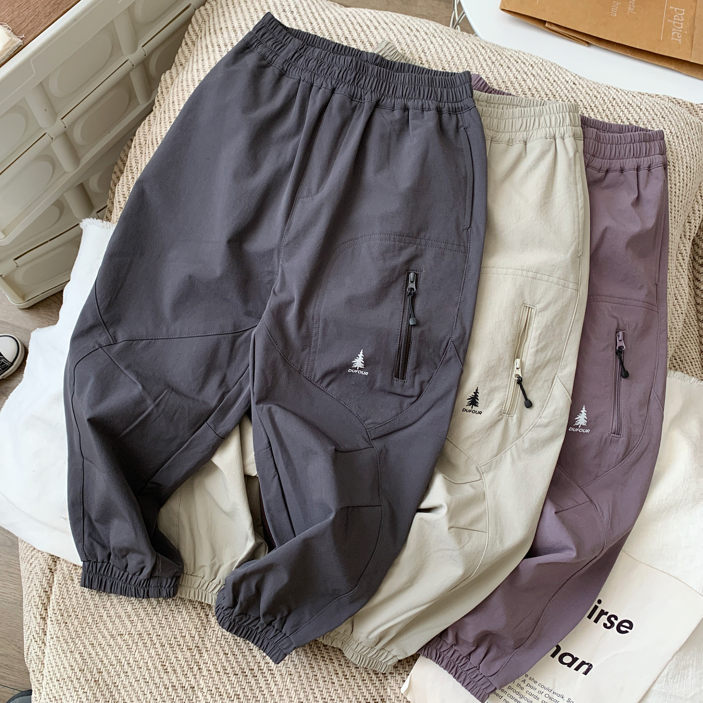 男童速干裤春秋款儿童休闲裤2025新款休闲运动长裤潮