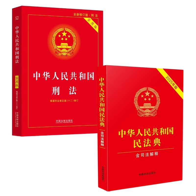 中华人民共和国民法典+中华人民共和国刑法