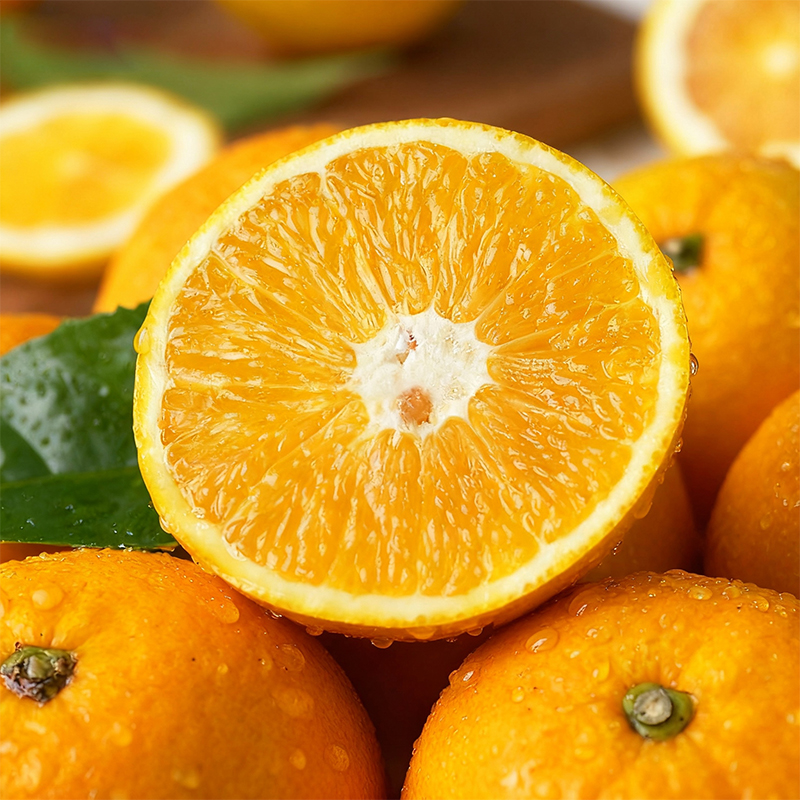 正宗江西赣南脐橙4.5斤大果应季新鲜水果手剥甜橙子产地直发