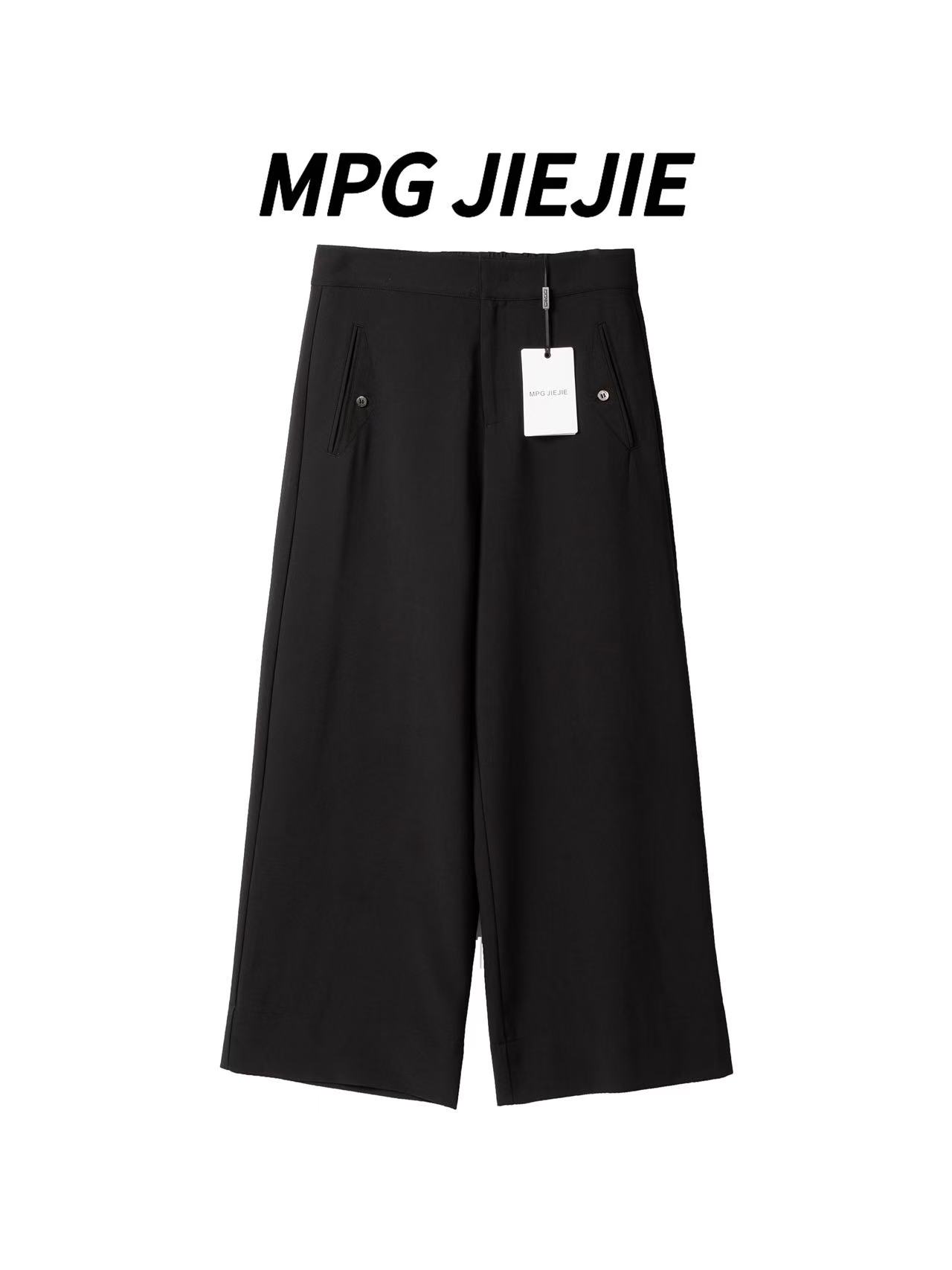 MPG JIEJIE【哇凉哇凉裤】25夏季薄款弹力显瘦松紧腰裤子