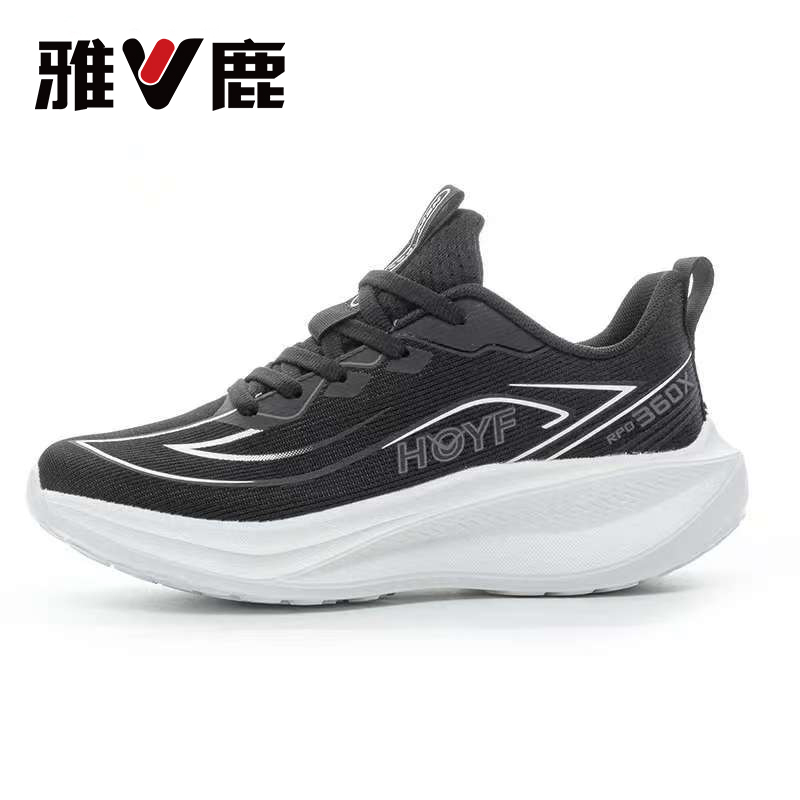 V/雅鹿5D莱卡网棉超轻软弹男女同款运动跑步运动鞋2508
