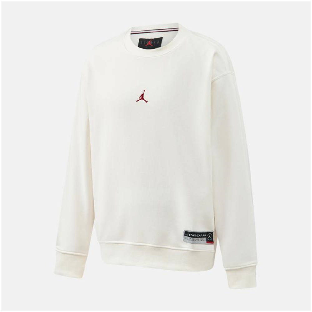 NIKE耐克男子AS M J GFX FLC CREW GCEL针织无帽卫衣IO7830-133