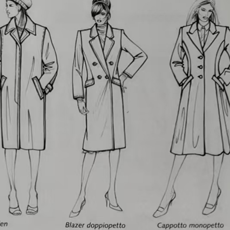 高级女装平面制版班