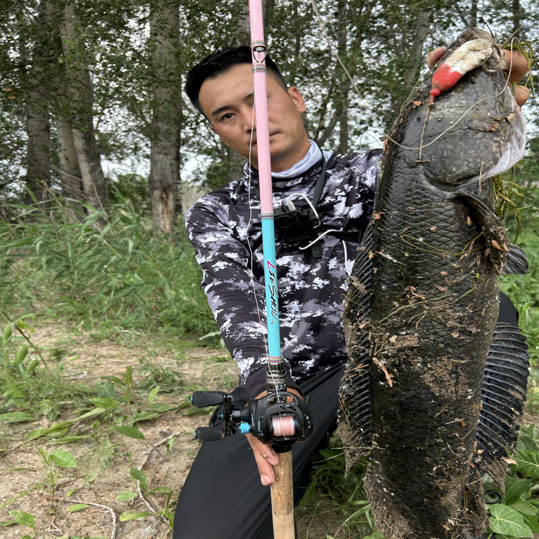 莫之路，猎手（打黑套装）XH中雷XXH重雷硬度雷强杆黑鱼手感好路亚杆