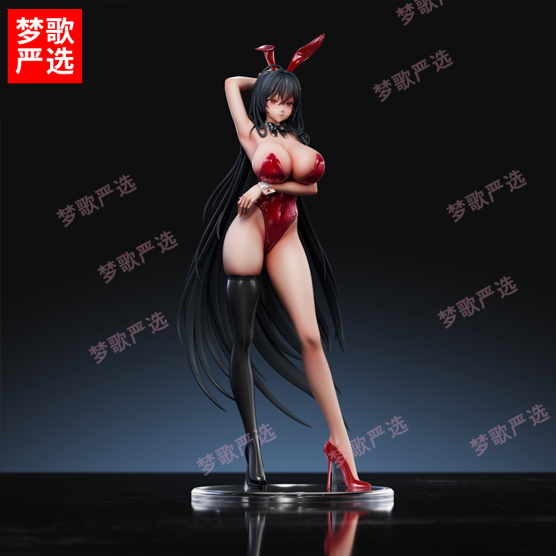【全款预订】40cm兔女郎大凤性感美少女动漫潮玩手办GK桌面模型摆件