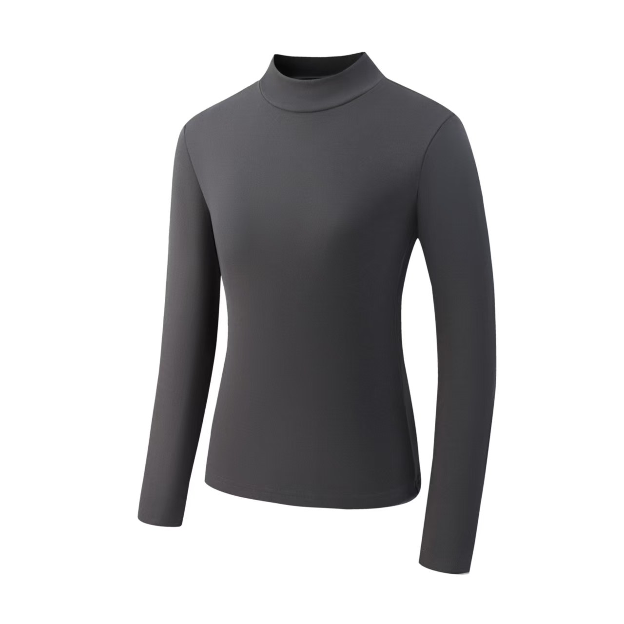 女款德绒面料立领长袖打底衫秋衣秋冬百搭保暖衣紧身