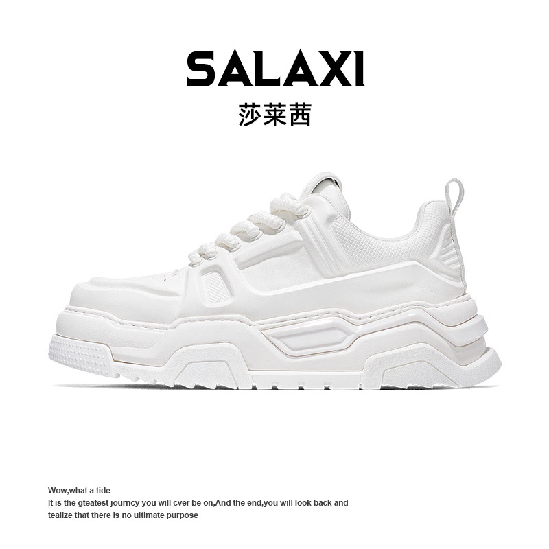 SALAXI/莎莱茜 2025冬季新品潮牌超火潮鞋简约厚底户外运动鞋