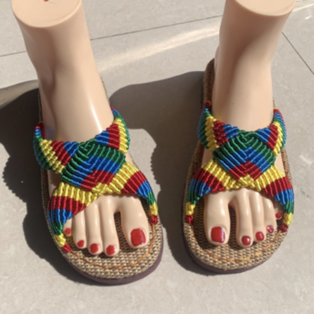 买2送1不是成品鞋!海洋之心款材料包鞋底➕中国结5号线送钩针