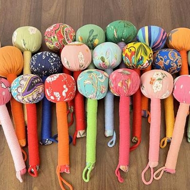 【特惠福利】多功能手持式按摩锤家用便携拍打艾草按摩锤肩颈敲打锤