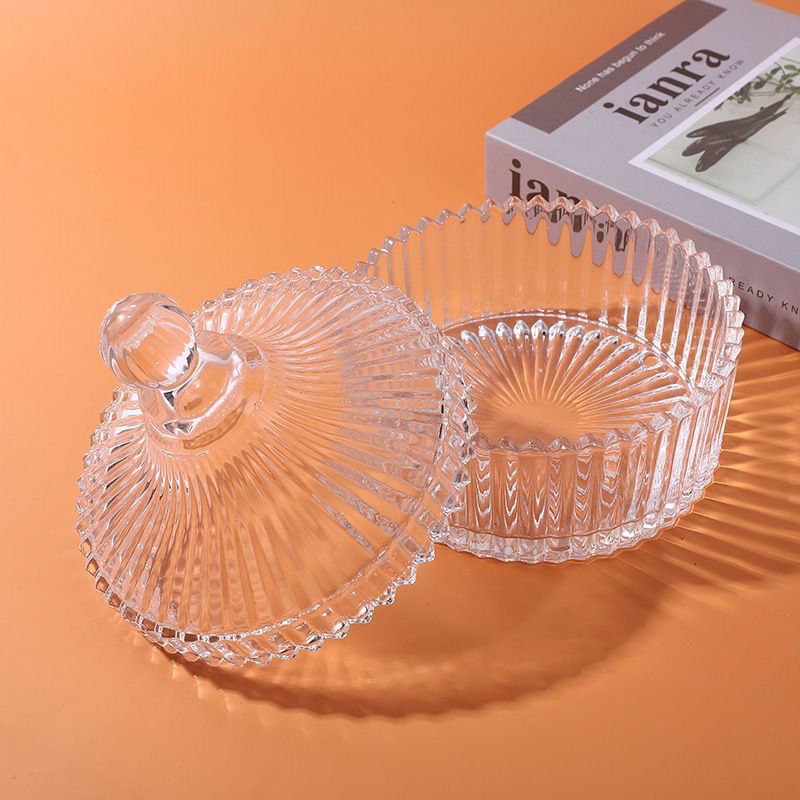 粗盐净宅蒙古包玻碗容器海盐净化碟法式消磁碗乔迁蒙古碗玻璃
