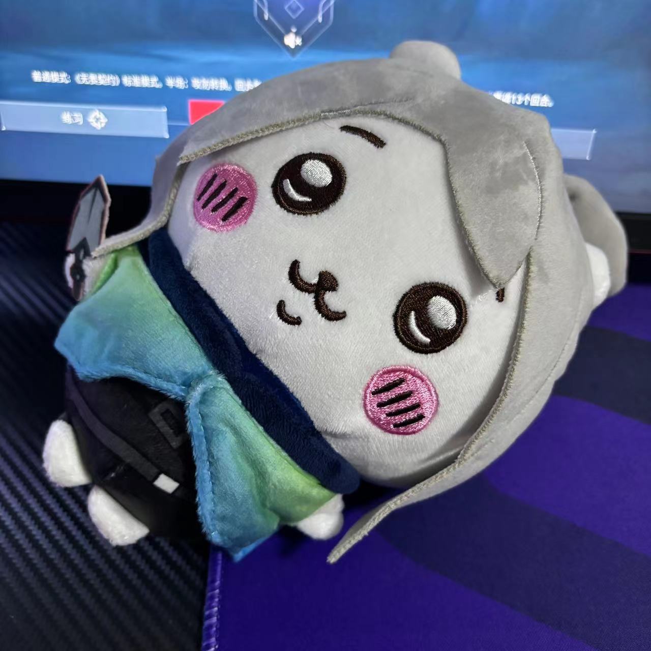 捷风吉伊毛绒玩偶超萌定制小众无畏契约周边专属游戏福利立体可爱