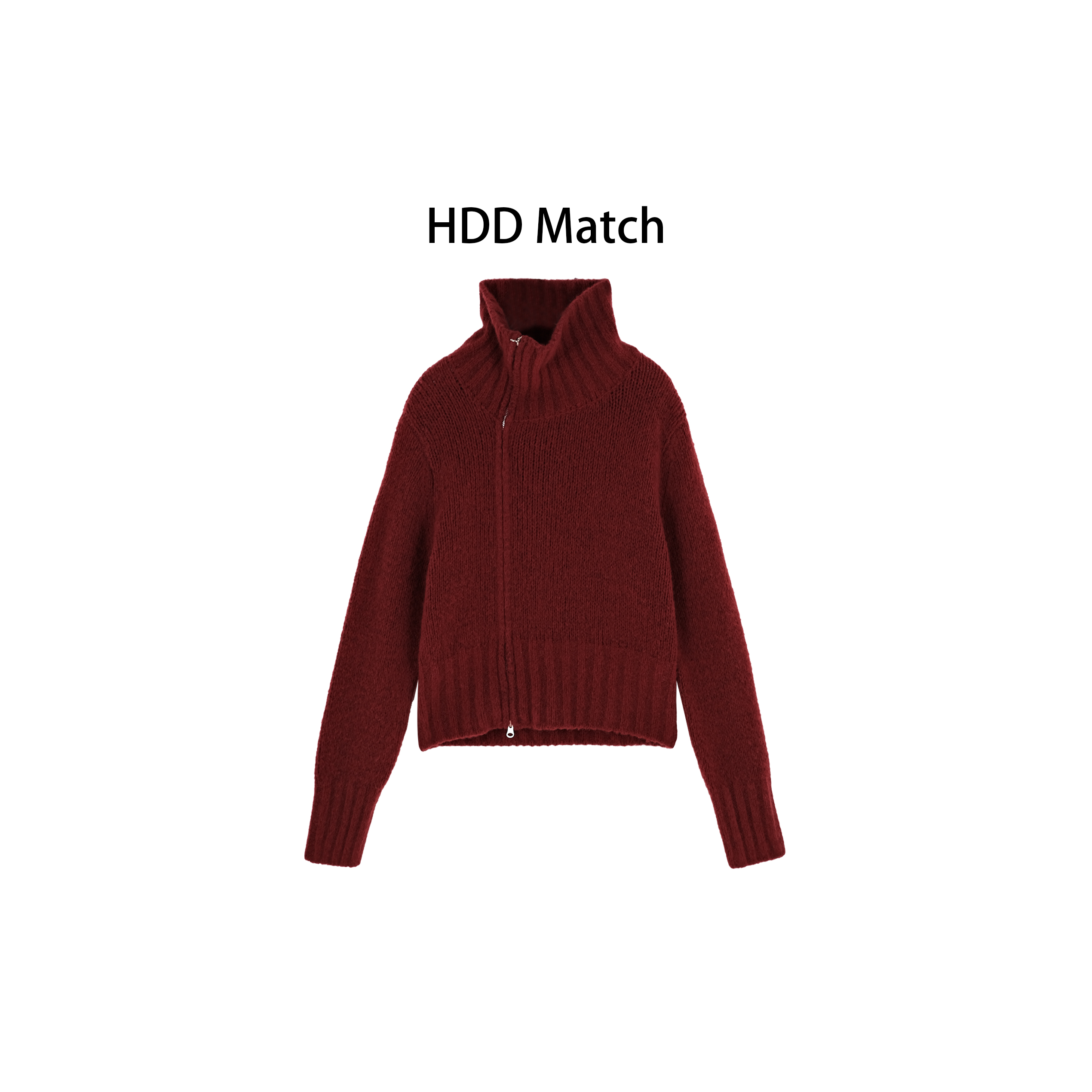 HDD- "红色序列" 羊毛 女款设计韩版定制针织毛衣上衣 Y1036