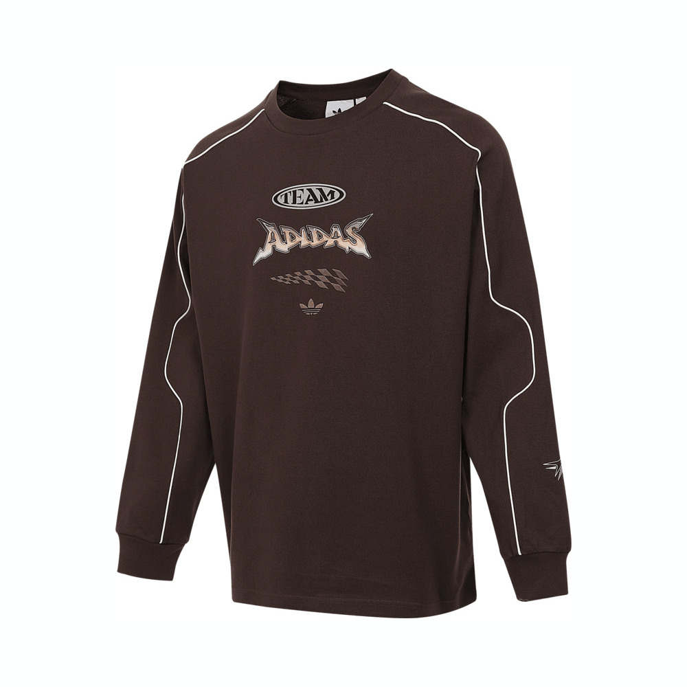 adidas Originals阿迪三叶草2025男子RAC CREW针织无帽卫衣JM8038