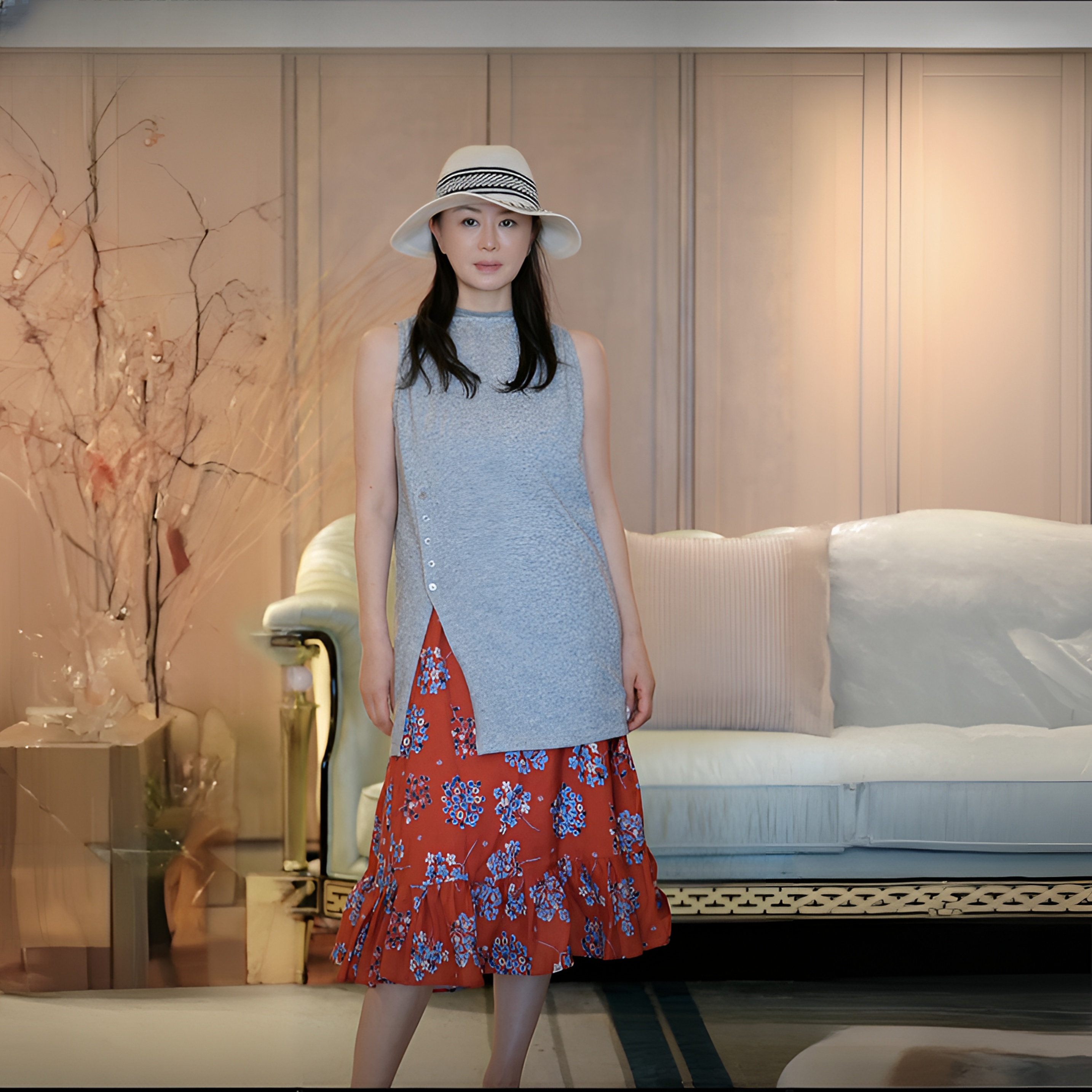 璇之恋·王璇·山川背心裙·王璇原创设计