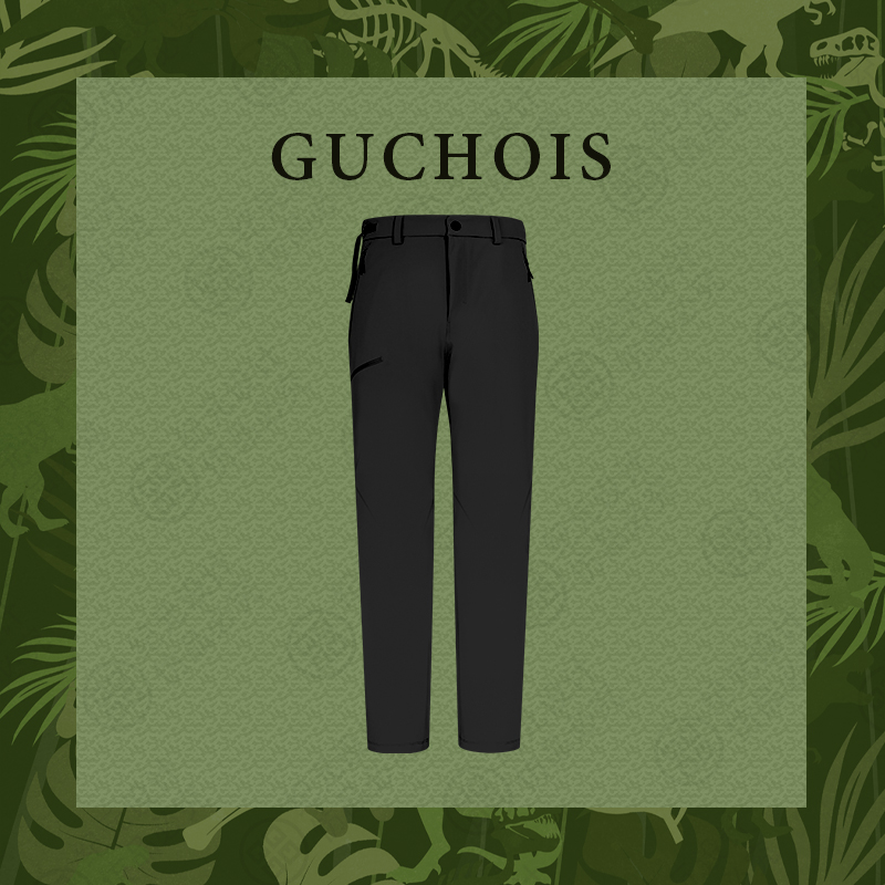GUCHOIS 【三代 机能裤】鸟家多功能户外机能工装休闲直筒长裤