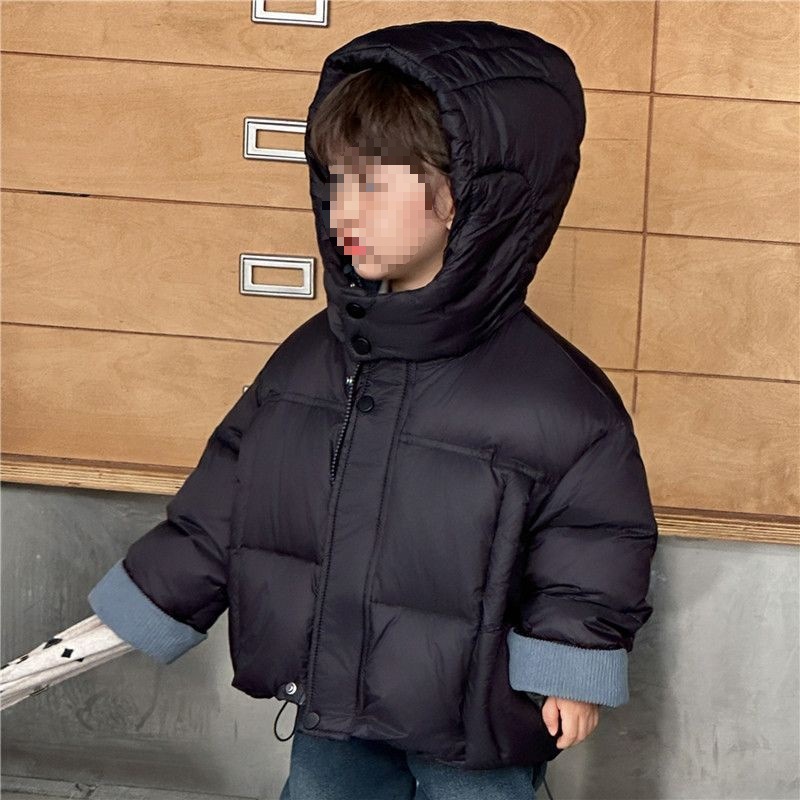 【万达撤柜】2025新款儿童羽绒服男女中小童加厚保暖冬季连帽宝宝鸭