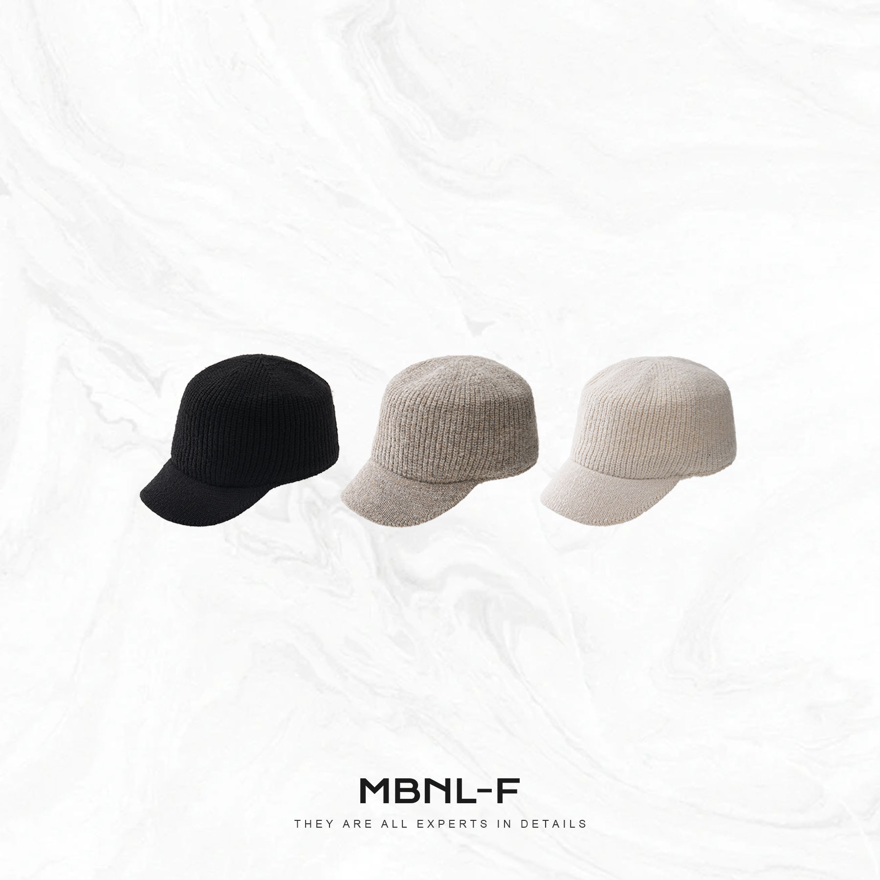 MBNL-F“许妍同款” 英式高级纯色休闲帽 秦磊XM-XMZ1123