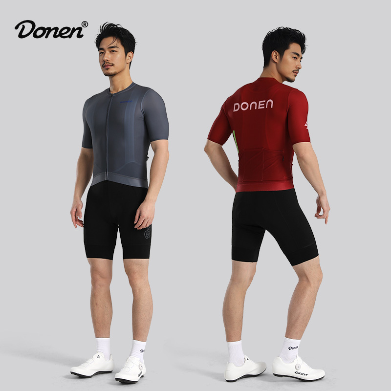 DONEN达恩速干骑行服夏季男高弹透气户外运动上衣公路骑行服男款
