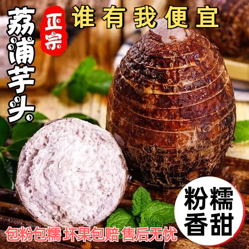 【正宗荔浦芋头】广西大芋头桂林新鲜香芋软糯香甜蔬菜毛芋头芋艿