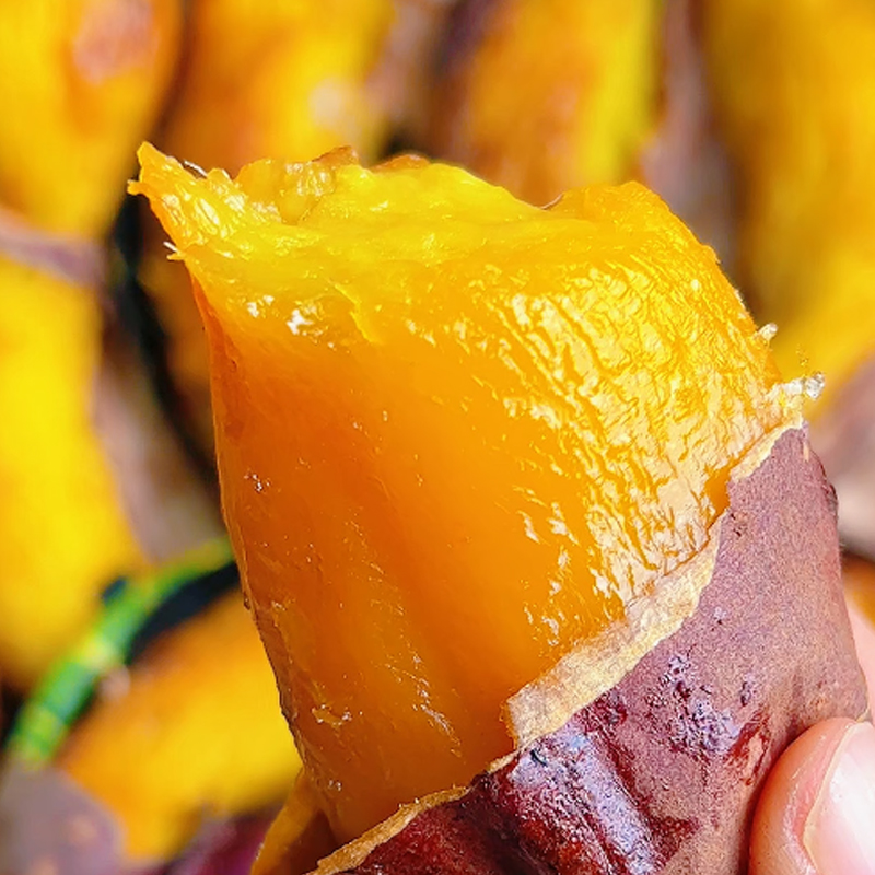 【榴莲口感】高端金瑶蜜薯赤焰薯黄金蜜薯鸣门金时红薯高端地瓜5斤