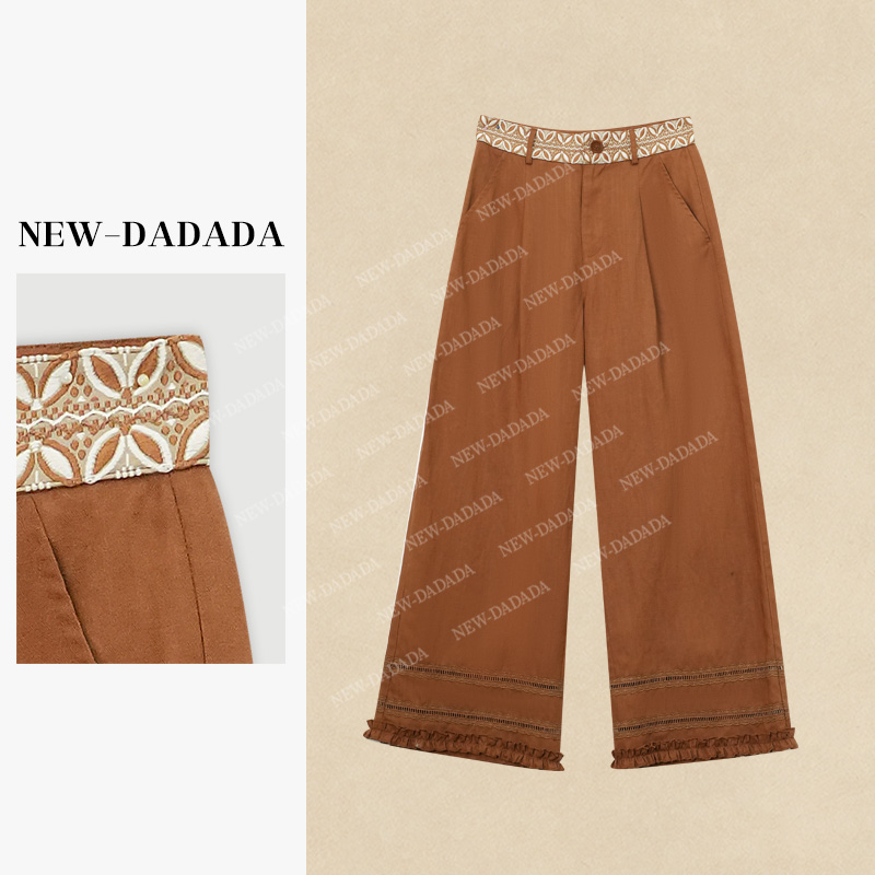 利达 NEW DADADA【午光素描】时尚休闲设计感裤子LDZ105