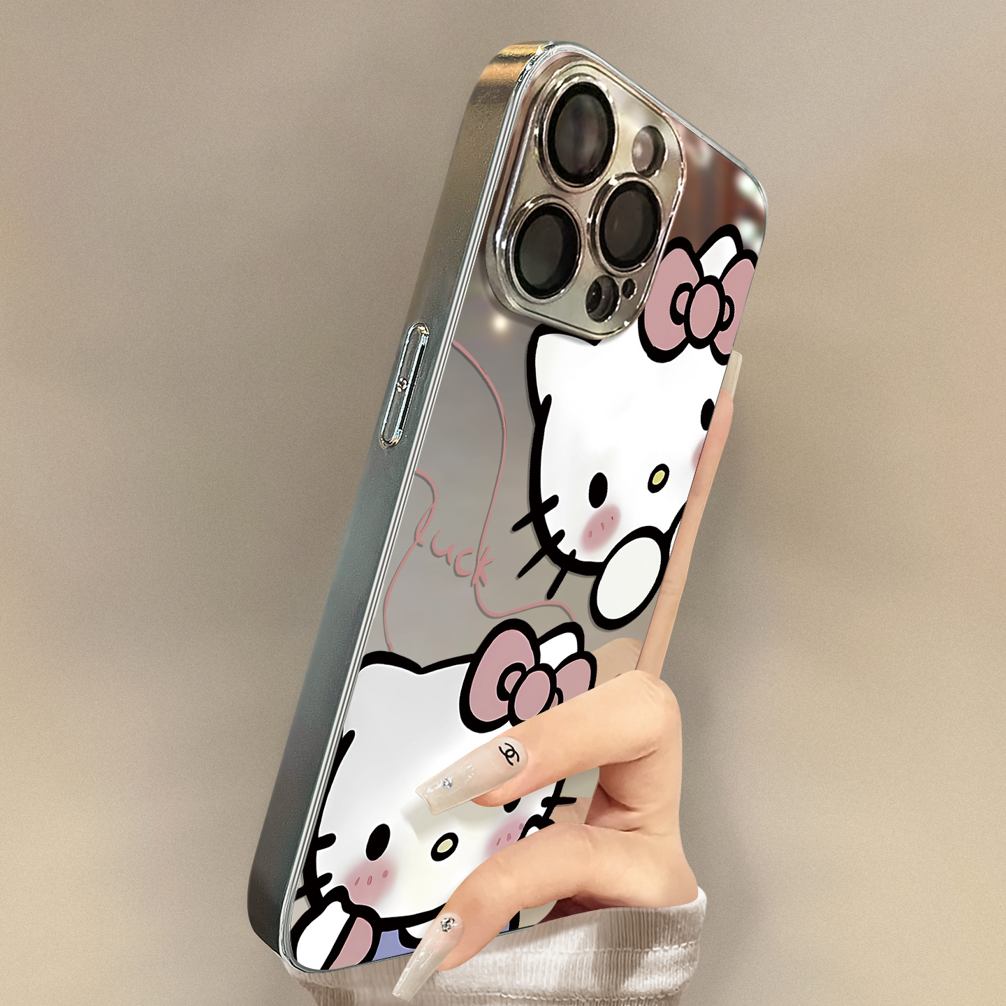 探头猫猫适用苹果16Promax手机壳iPhone15/14少女软萌13日韩ins风