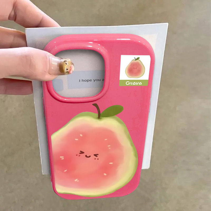 芭乐表情适用iPhone17pro手机壳苹果16/15/14新款13软壳12保护套