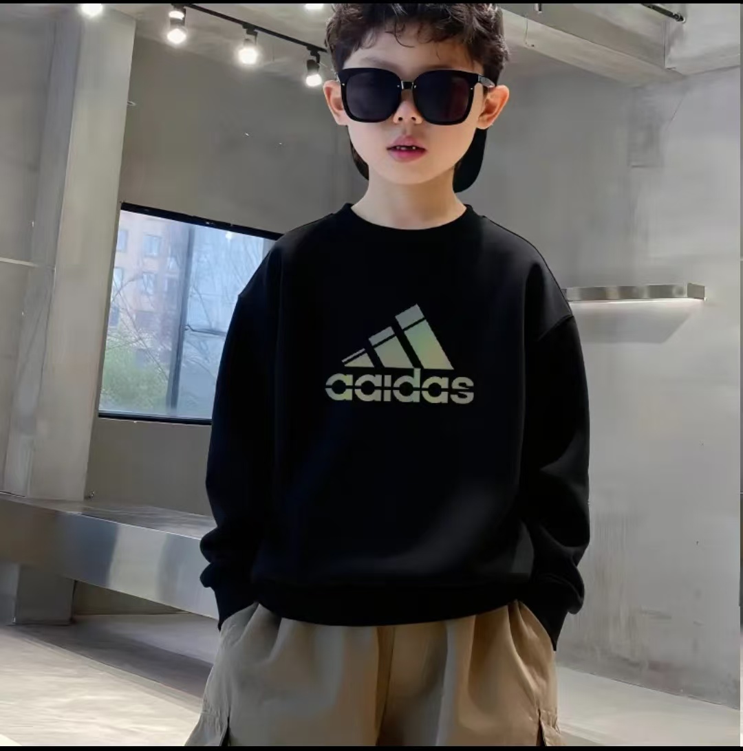 奥莱正品专区|套头卫衣男童休闲亲子装秋冬季中大童宽松长袖上衣