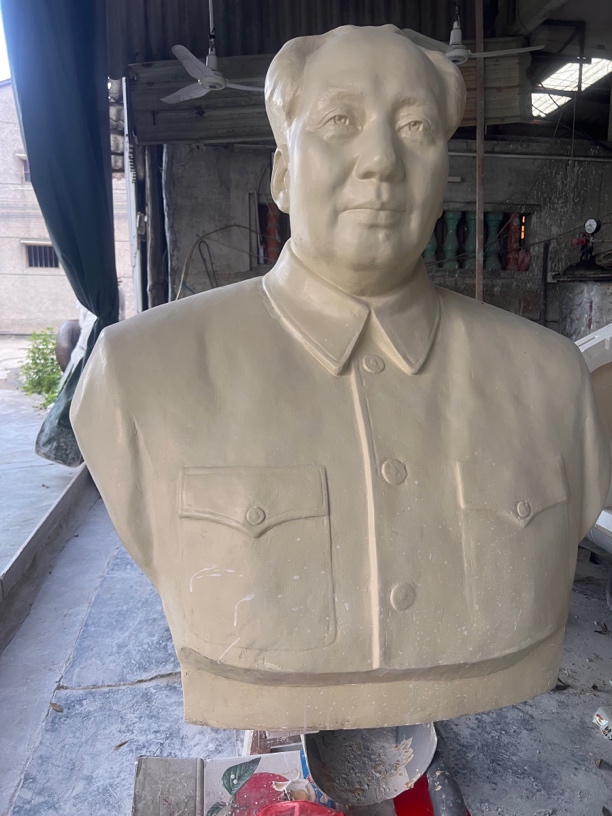 毛半身像石雕伟人胸像定制雕像1米2