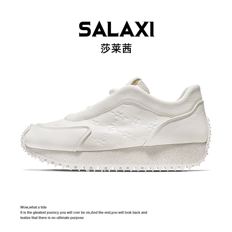 SALAXI/莎莱茜 2025冬季新品轻奢舒适阿甘鞋明星同款男女运动鞋
