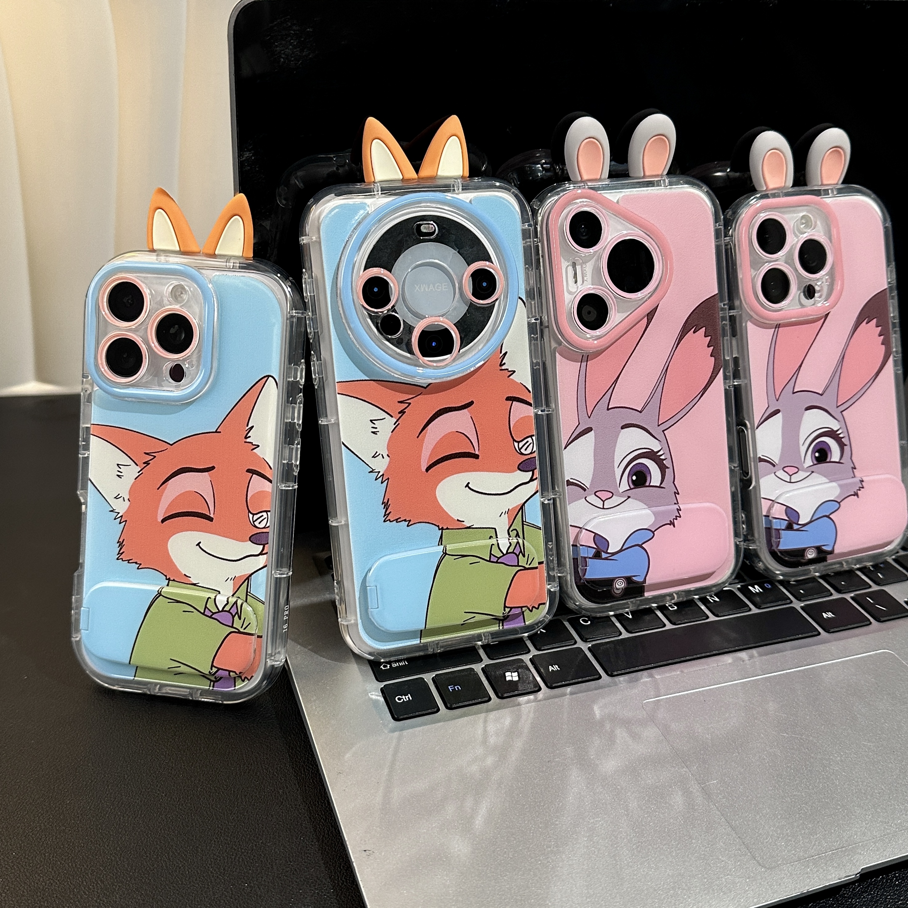 情侣贴贴朱迪尼克适用苹果17手机壳16情侣华为vivo小米15套oppo13