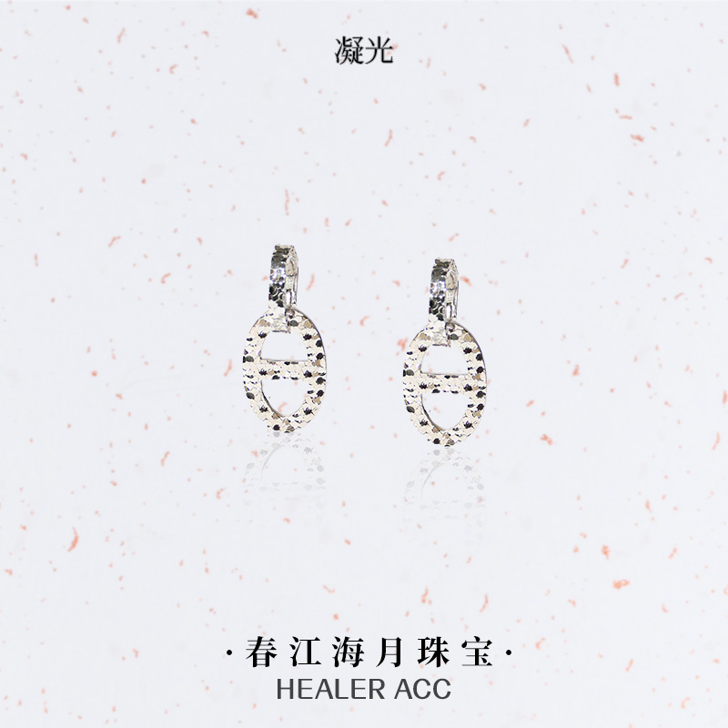 925银耳饰 【起风了/鎏金碎银/花未眠/凝光】耳钉轻奢小众气质耳饰