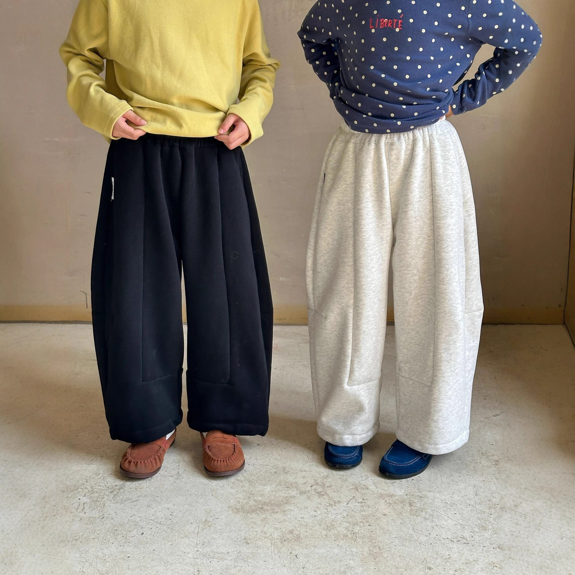 冬季新款韩版儿童加绒休闲卫裤男女童设计款百搭舒适长裤潮