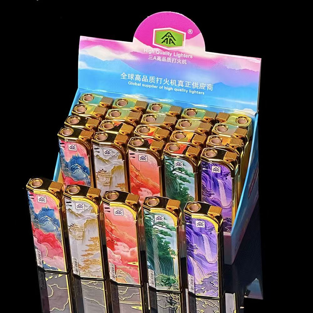 【厂家直销】金属防爆蓝焰直冲火机