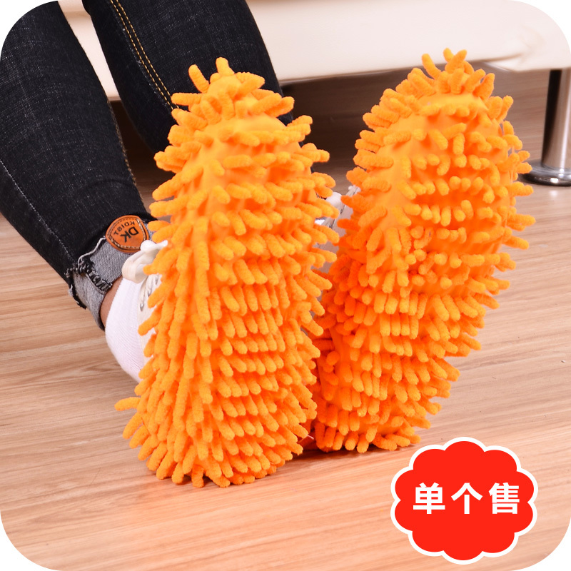 热卖擦地拖鞋鞋套拖地擦地鞋夏脚拖把可拆洗地板拖把扫地拖地鞋