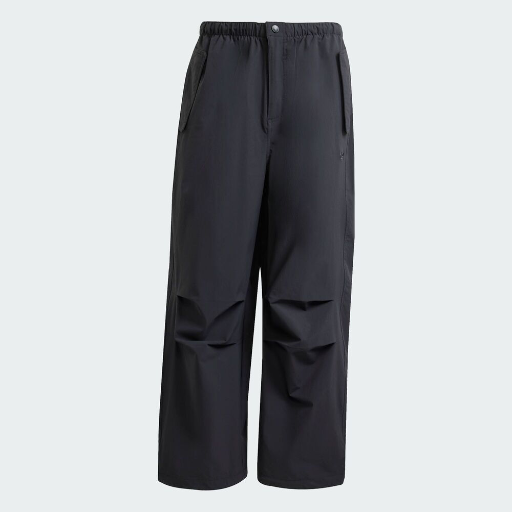 adidas 三叶草2025男子P ESS PARACHUTE梭织长裤JD2111