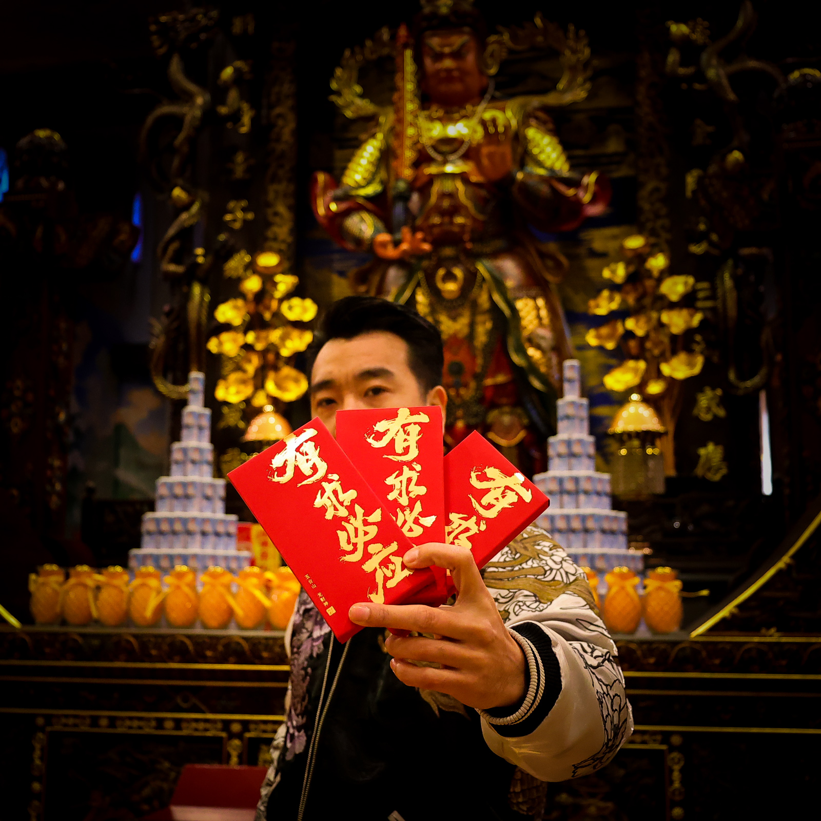 【耀】五台·有求必应（五爷）随身卡手机贴车挂