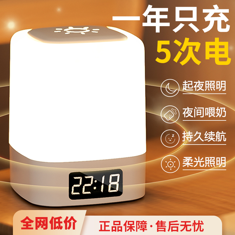 全光谱卧室专用小夜灯卧室睡眠灯婴儿喂奶护眼小台灯女生小夜灯