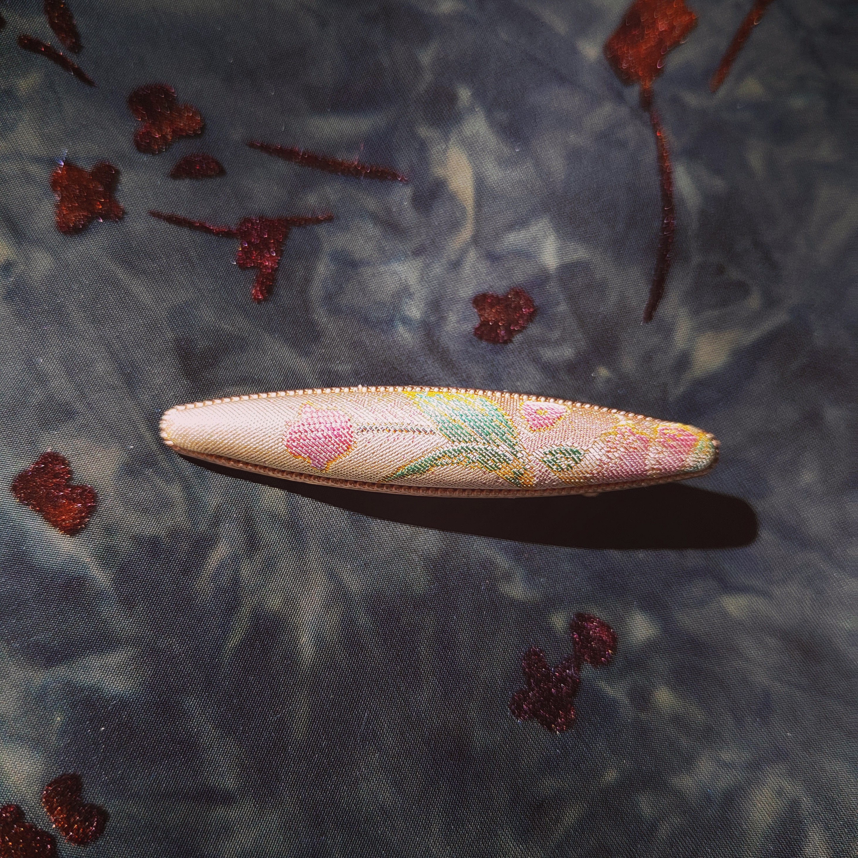 宋锦柳叶、一字鸭嘴夹【直播间选款下单】默认微瑕不退不换