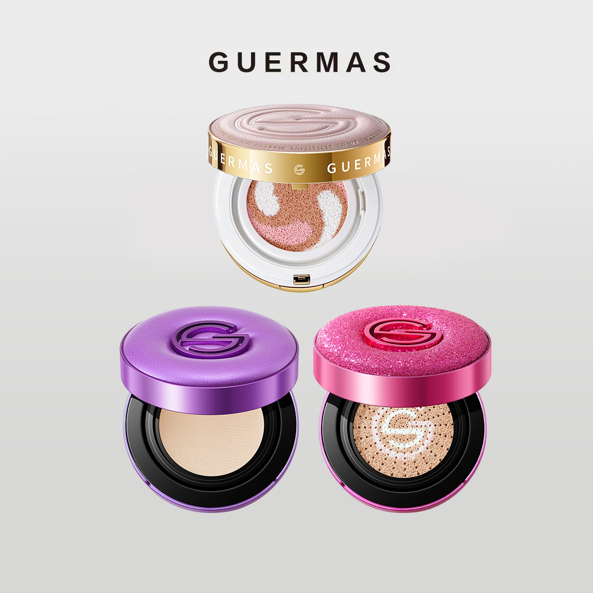 鎏光柔缎锁妆气垫/玻色因光感持妆气垫（尊享版）/奢颜光璨裸妆CC霜