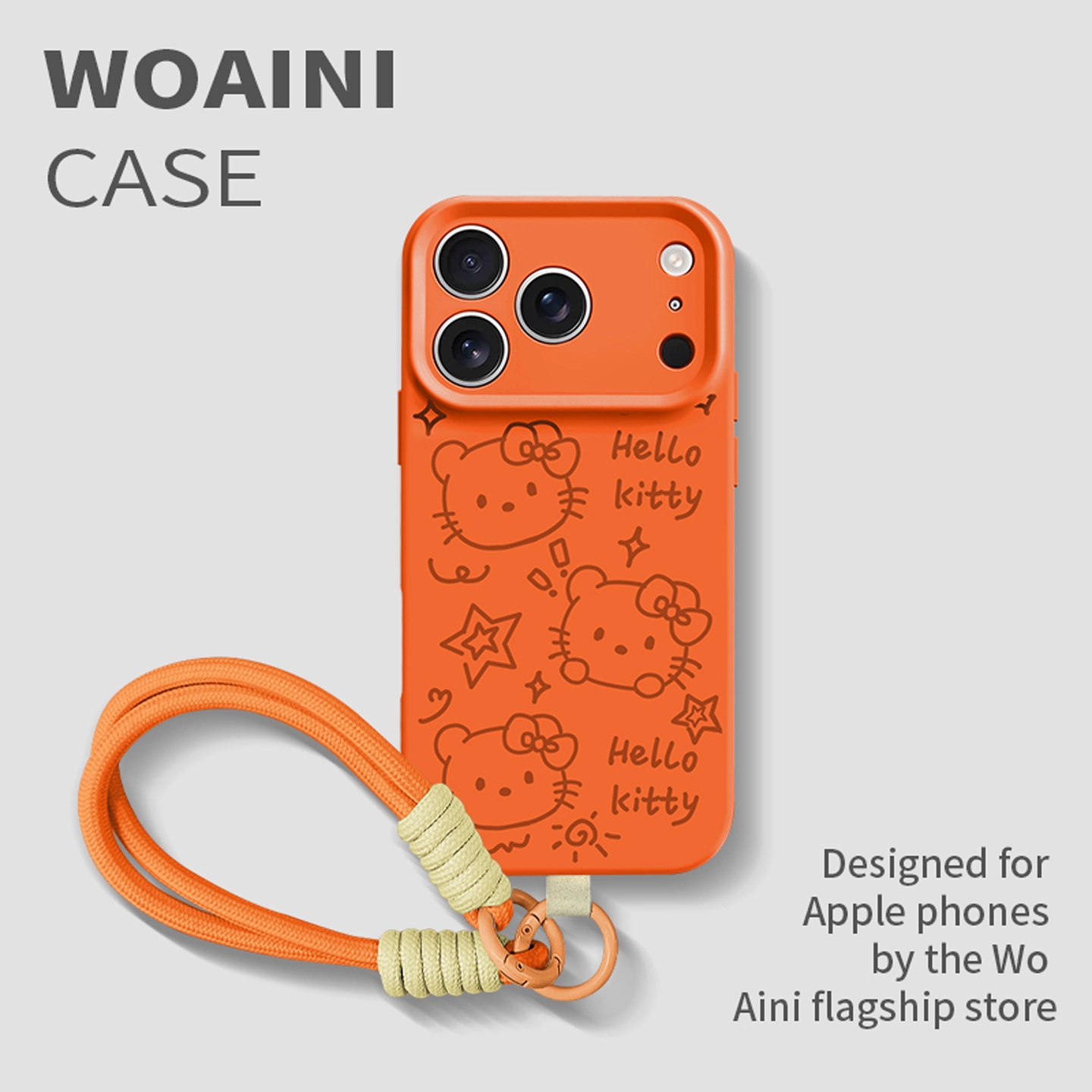 适用苹果17promax手机壳一体相机按键iPhone17液态硅胶16pro卡通