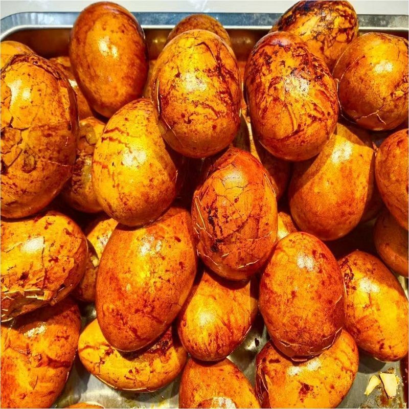 卤鹅蛋大鹅蛋烤鹅蛋东北特色美食熟食零食先卤后烤零食五香鹅蛋