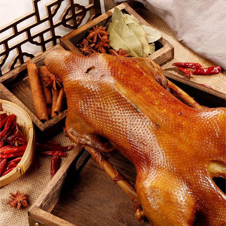 【顺丰京东包邮】荣昌卤鹅半只整只1.2-3.5斤传统卤制美食TD