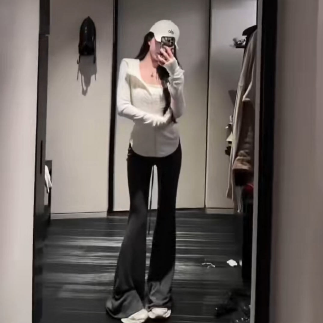 MY小众秋季防晒套装外套垂感修身女百搭